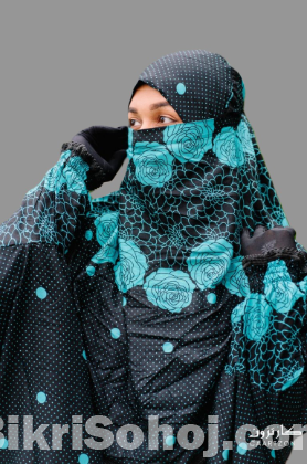 Premium Soft Linen Khimar Set | Free Size Collections